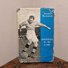 Football Is my Game Stanley Mortensen Hardback 1949 Dustcover
