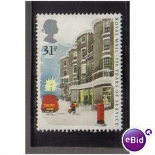 1985 GB PARCEL DELIVERY IN WINTER F/U SG1292