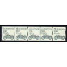 1899 5c Motorcycle Fine MNH Dry Gum PNC 2/5 Z5151