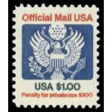O132 $1 Eagle Fine MNH G0656