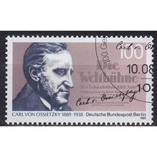 GERMANY BERLIN [1989] MiNr 0851 ( O/used ) [01] Persönlichkeiten