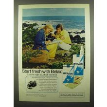 1974 Belair Cigarettes Ad - Start Fresh With