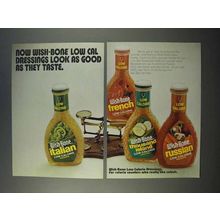 1973 Wish-Bone Low Cal Dressing Ad - Look as Good