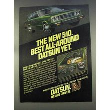 1977 Datsun 510 Hatchback Ad - Best All-Around Yet