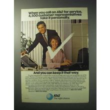 1986 AT&T Telephone Ad - Customer Representatives