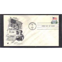 FDC Art Craft 1338A 6c Flag (Cachet-U/A) CV41274