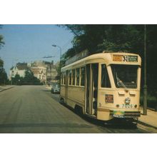 Bruxelles 1952 Bus 7026 Route 31 Woluwe Depot Belgium Postcard