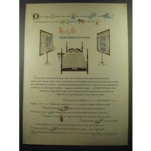 1954 Wamsutta Thermocover Ad - Once upon a time there was a little boy who was