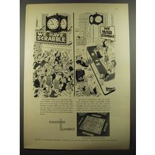 1954 Selchow & Righter Scrabble Board Game Ad - We Have Scrabble We Had Scrabble
