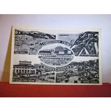 BOURNEMOUTH, DORSET, multiview used vintage postcard by Lansdowne 1962 pm =