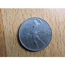 Italy 1957 50 Lire Coin