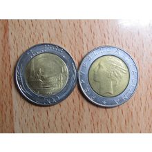 Italy 1988 500 Lire Coin