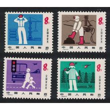 China National Safety Month 4v 1981 MNH SG#3072-3075