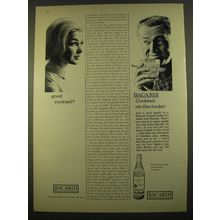 1961 Bacardi Rum Advertisement - Good Cocktail?