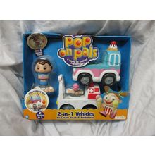 Pop On Pals - Ice Cream / Ambulance Play Set