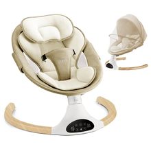 LAREX Baby Swing Infant Swing Electric Toddler Baby Rocker Portable for Newborn