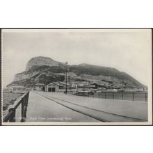 Rock from Commercial Mole, Gibraltar, c.1930 - Benzaquen Postcard