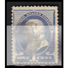 Used 212 1c Benjamin Franklin Average Plus RA0494