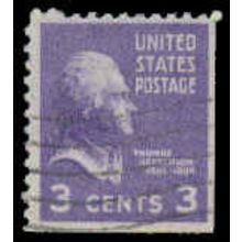 Used 807 3c Thomas Jefferson Fine BPS M08214