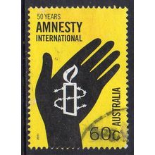 Australia 2011 50 Years of Amnesty International 60c Used