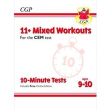 11 Cem 10-Minute Tests: Mixed Workouts - Ages 9-10 (With Online Edition)