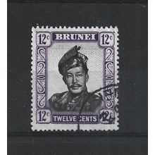 Brunei.SG107 12c Sultan Omar Ali Saifuddin.Fine Used.Aug25j