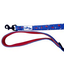 Cutie Ties Fun Design Dog Leash Small Red/White/Bones