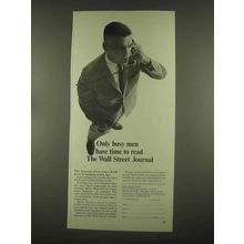 1965 Wall Street Journal Ad - Only Busy Men