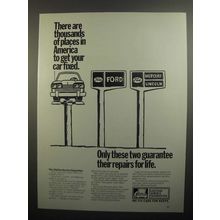 1984 Ford Service Ad - Thousands of Places
