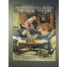 1989 Pennsylvania House Ad - Pennsylvania house the look. The life.