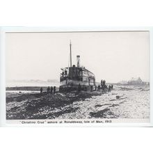 Christino Cruz Ashore at Ronaldsway Isle of Man Reproduction Postcard 810X