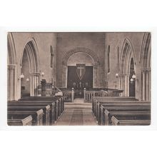 Church Interior Deerhurst Postcard Gloucestershire 47307