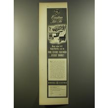 1954 General Electric Hi-Fi Equipment Advertisement - Custom Hi-Fi