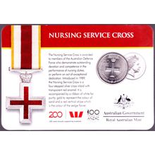 2017 Australia Medallion Legends of the ANZACS Nursing Service Cross