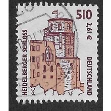 GER 2000 510pf ( €2.61) 'TOURIST SIGHTS' FINE USED (EBID60-524)
