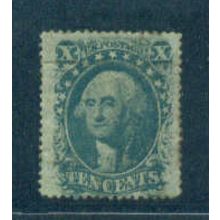 Used 35 10c George Washington Very Fine C1384