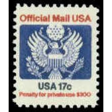 O130 17c Eagle Fine MNH G0750