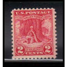 645 2c Valley Forge Fine MNH O1099