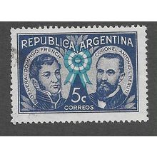 ARG 1941 5c '131ST ANN OF RISING AGAINST SPAIN' FINE USED (EBID79-130)