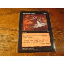 Magic The Gathering, MTG, 1-Cards, 1996, Vintage, PHYREXIAN TRIBUTE, ex