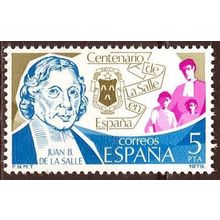 España. 1979. Mi # 2403. San Juan Bautista de la Salle. Christian Schools