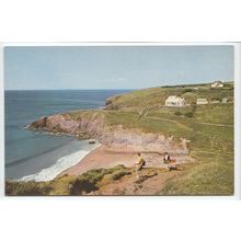 Polurrian Cove Nr Mullion Cornwall Postcard KMU111