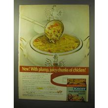 1964 Knorr Chunk Chicken Noodle Soup Mix Ad