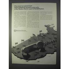 1966 Western Electric Ad - Government Had Early