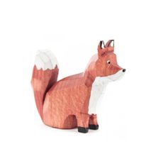 076-117-1 - Dregeno Figure - Sitting Fox - 1.5"H x .25"W x 1.25"D