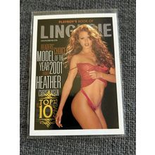 Playboy's Lingerie 100th Issue Top Ten Covers Single Chase Card C-1