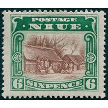Niue 1920 6d red-brown & green SG42 unused