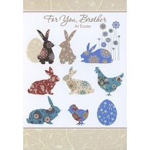 For You Brother At Easter - Easter Greeting Card - 23107