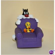 1998 Hardees Sylvester & Tweety Runaway Armchair