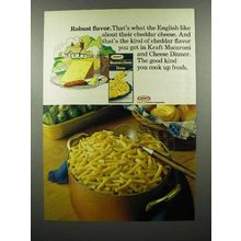 1975 Kraft Macaroni & Cheese Ad - Robust Flavor